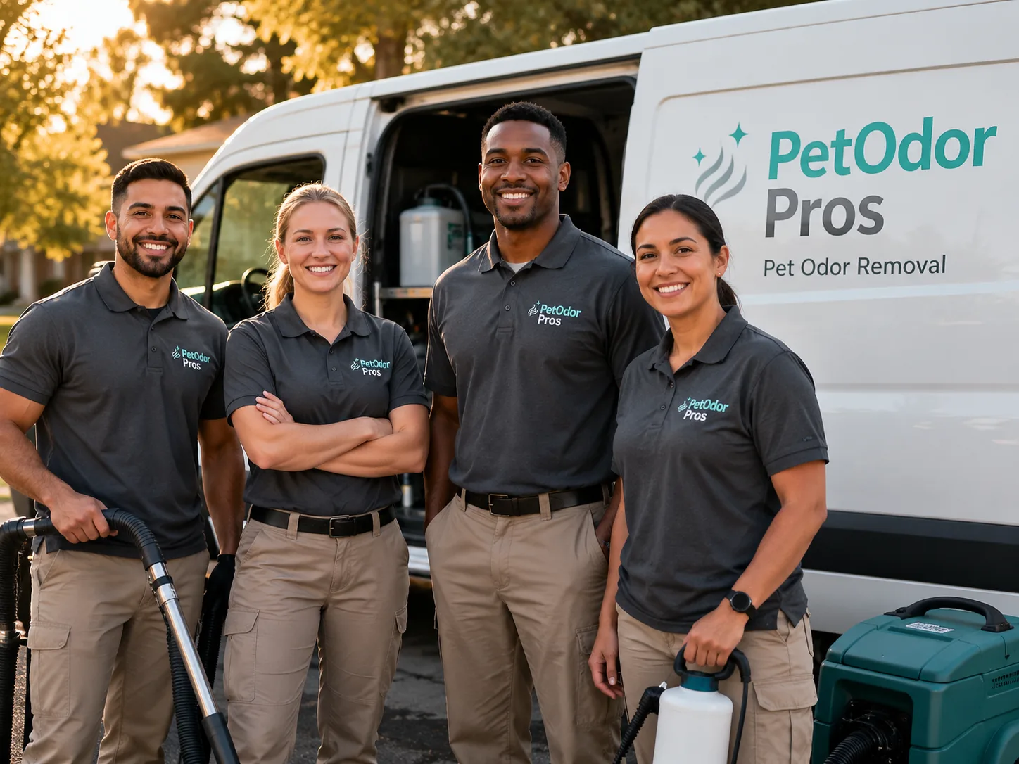 Pet Odor Removal team serving Huntsville, TX